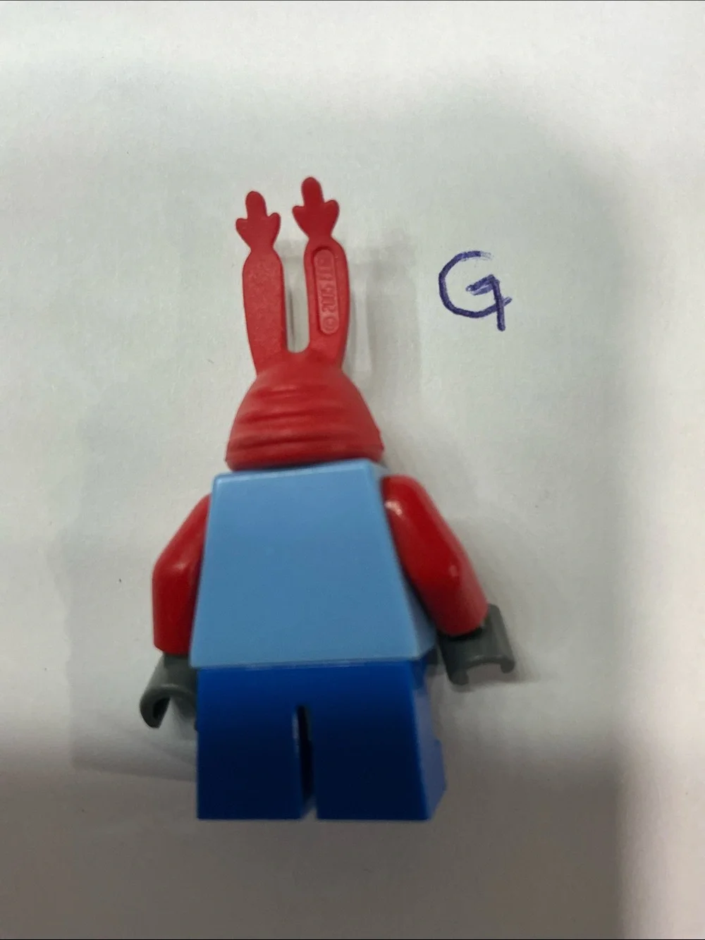 LEGO Mr. Krabs minifigure